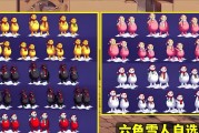 《DNF》全职业酷黑雪人装扮套装外观展示（展现暗黑风格的全职业套装，玩家必备）